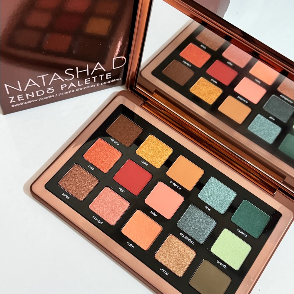 Natasha Denona Zendo Palette - Bold and Earthy Tones